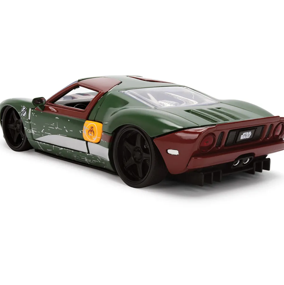 2005 Ford GT - Star Wars Boba Fett 1:24 Scale Diecast Model Car by Jada Toys