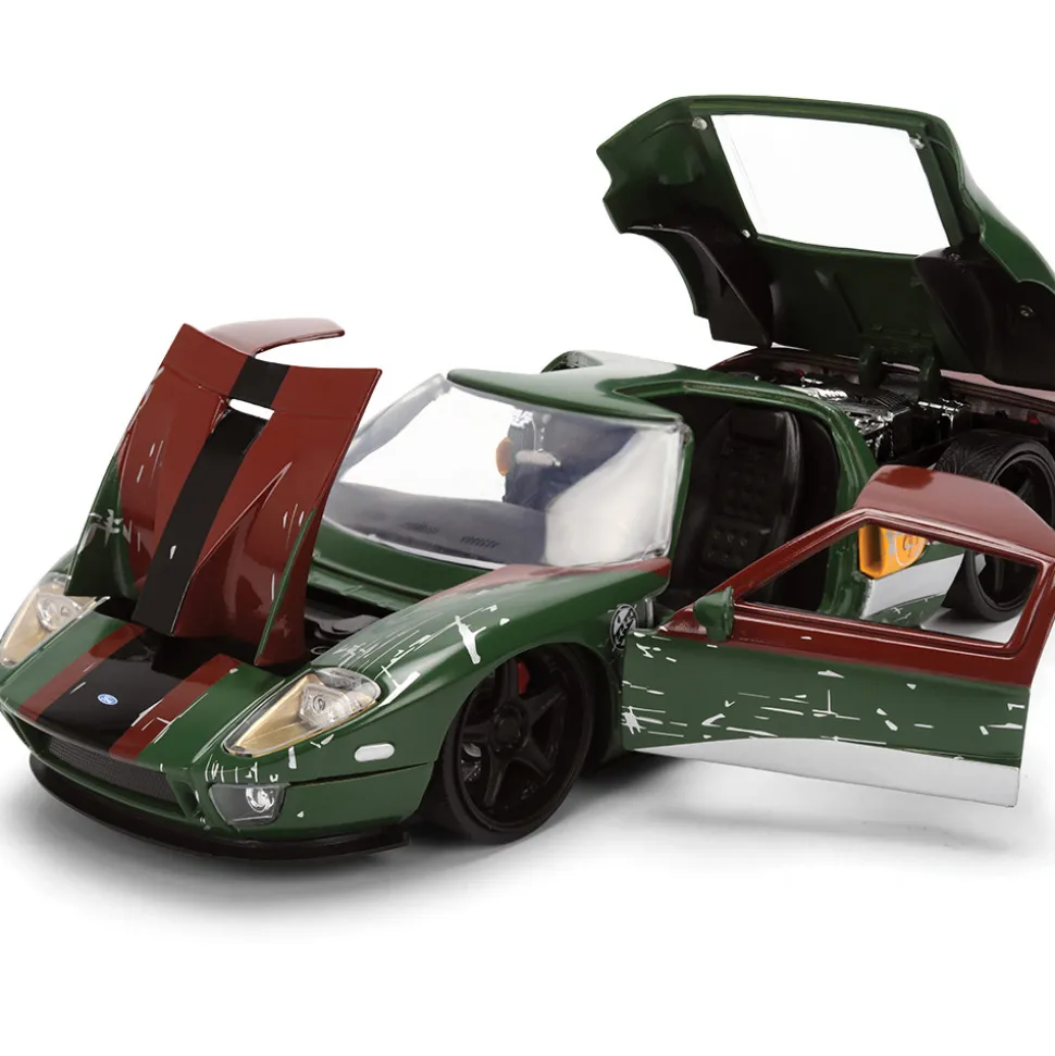 2005 Ford GT - Star Wars Boba Fett 1:24 Scale Diecast Model Car by Jada Toys