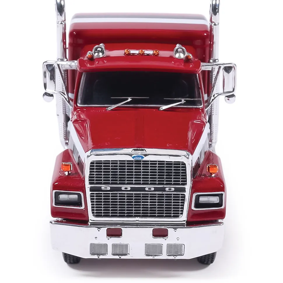 1978 Ford LTL-9000 - Black, Red & White 1:64 Scale Diecast Model Truck by IXO Models