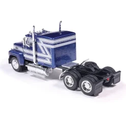 1978 Ford LTL-9000 - Blue and Silver 1:64 Scale Diecast Model Truck by IXO Models