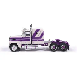1978 Ford LTL-9000 - Caribbean Turquoise And Oxford White 1:64 Scale by IXO Models