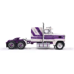 1978 Ford LTL-9000 - Caribbean Turquoise And Oxford White 1:64 Scale by IXO Models