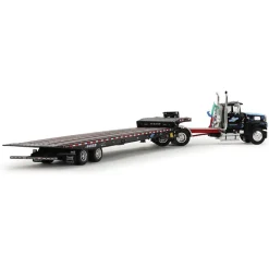 Ford LTL 9000 Day Cab & Landoll 440B-50CA Traveling Axle Trailer - Cappello Transport 1:64 Scale Diecast Model Truck by Diecast Promotions