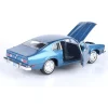 1974 Ford Maverick - Blue 1:24 Scale Diecast Model Car by Motormax