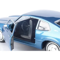 1974 Ford Maverick - Blue 1:24 Scale Diecast Model Car by Motormax