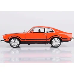 1974 Ford Maverick Grabber - Orange & Black 1:24 Scale Diecast Model Car by Motormax