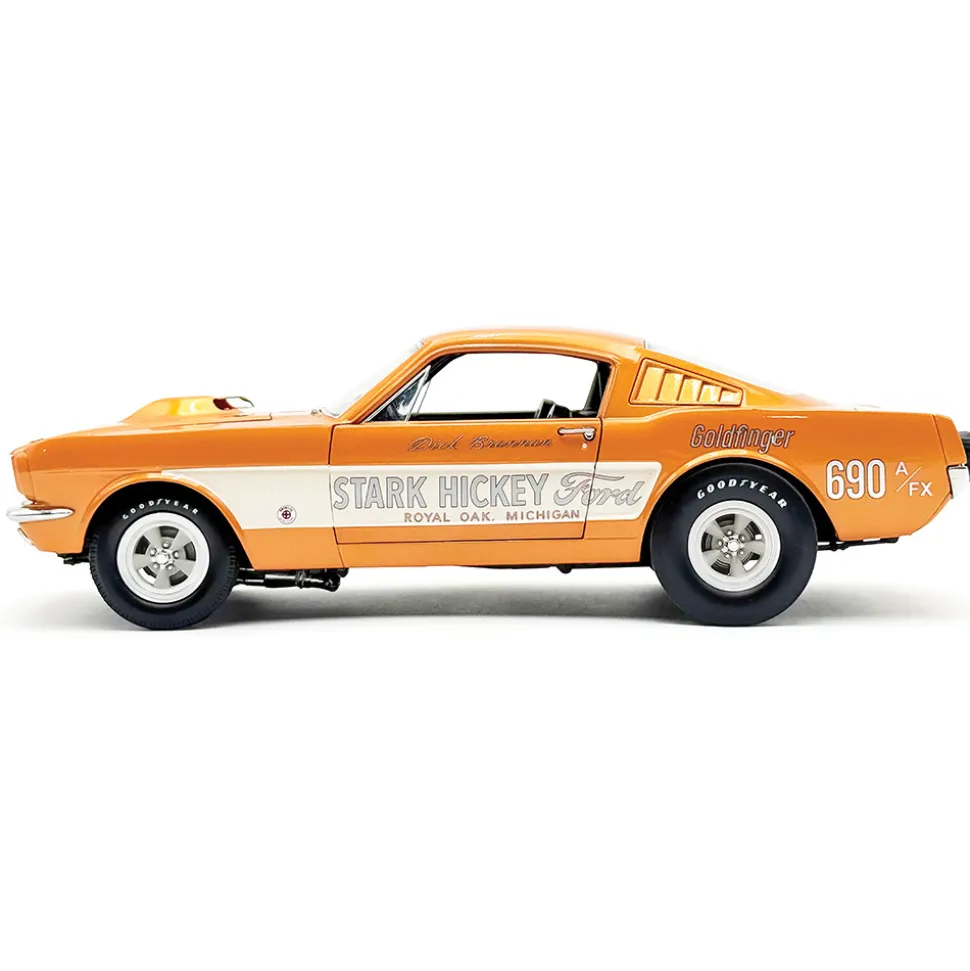 1965 Ford Mustang A/FX - Stark Hickey Ford - Goldfinger 1:18 Scale Diecast Model Car by Acme