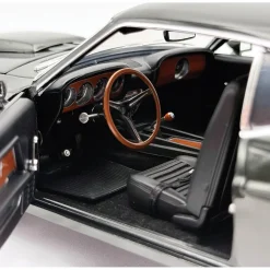 1969 Ford Mustang BOSS 429 - Black Jade 1:18 Scale Diecast Model Car by Acme