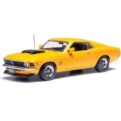 1970 Ford Mustang Boss 429 - Bright Yellow 1:43 Scale Diecast Model Car by IXO Models