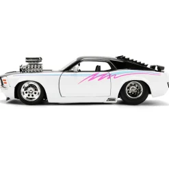 1970 Ford Mustang Boss 429 - White 1:24 Scale Diecast Model Car by Jada Toys
