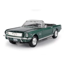 1964 1/2 Ford Mustang Convertible - Green 1:24 Scale Diecast Model Car by Motormax