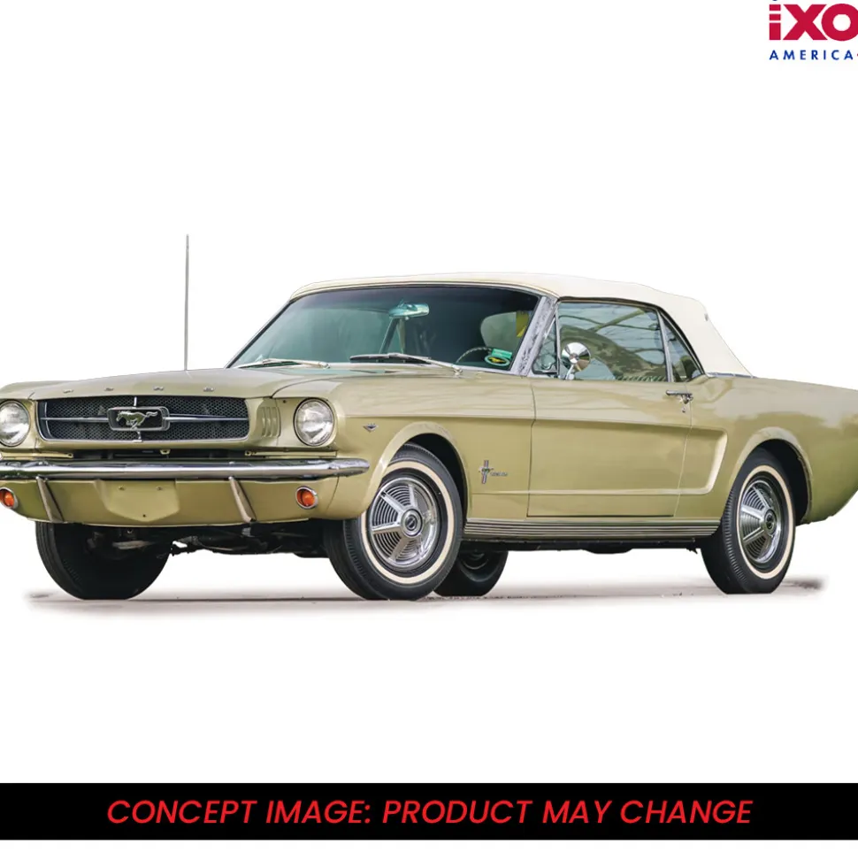 1965 Ford Mustang Convertible - Honey Gold 1:43 Scale Diecast Model Car by IXO Models