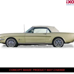 1965 Ford Mustang Convertible - Honey Gold 1:43 Scale Diecast Model Car by IXO Models