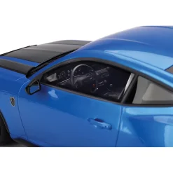 2024 Ford Mustang Dark Horse - Grabber Blue 1:18 Scale Cast Resin Model Car by Top Speed