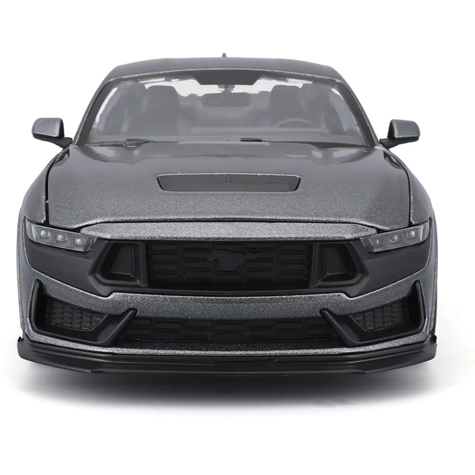 2024 Ford Mustang Darkhorse - Gray 1:24 Scale Diecast Model Car by Maisto