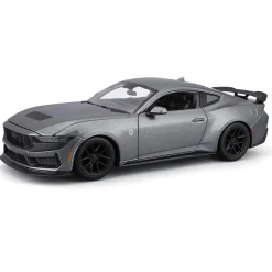 2024 Ford Mustang Darkhorse - Gray 1:24 Scale Diecast Model Car by Maisto