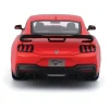 2024 Ford Mustang Darkhorse - Red 1:24 Scale Diecast Model Car by Maisto