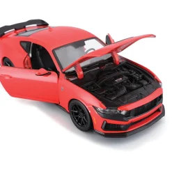 2024 Ford Mustang Darkhorse - Red 1:24 Scale Diecast Model Car by Maisto