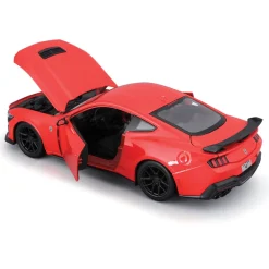 2024 Ford Mustang Darkhorse - Red 1:24 Scale Diecast Model Car by Maisto