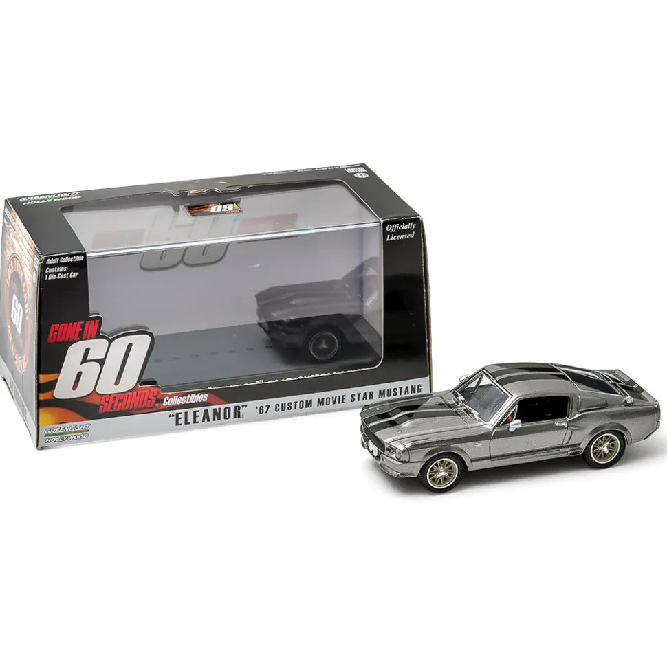 1967 Ford Mustang Eleanor - Gone in Sixty Seconds 1:43 Scale Diecast Model Car by Greenlight