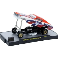 1969 Ford Mustang Funny Car NHRA 75th Anniversary Edition 1:64 Scale by M2 Machines