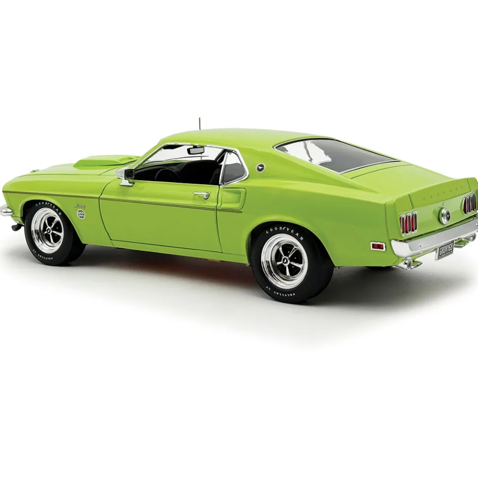 1969 Ford Mustang 600 - Groovy Green 1:18 Scale Diecast Model Car by Acme