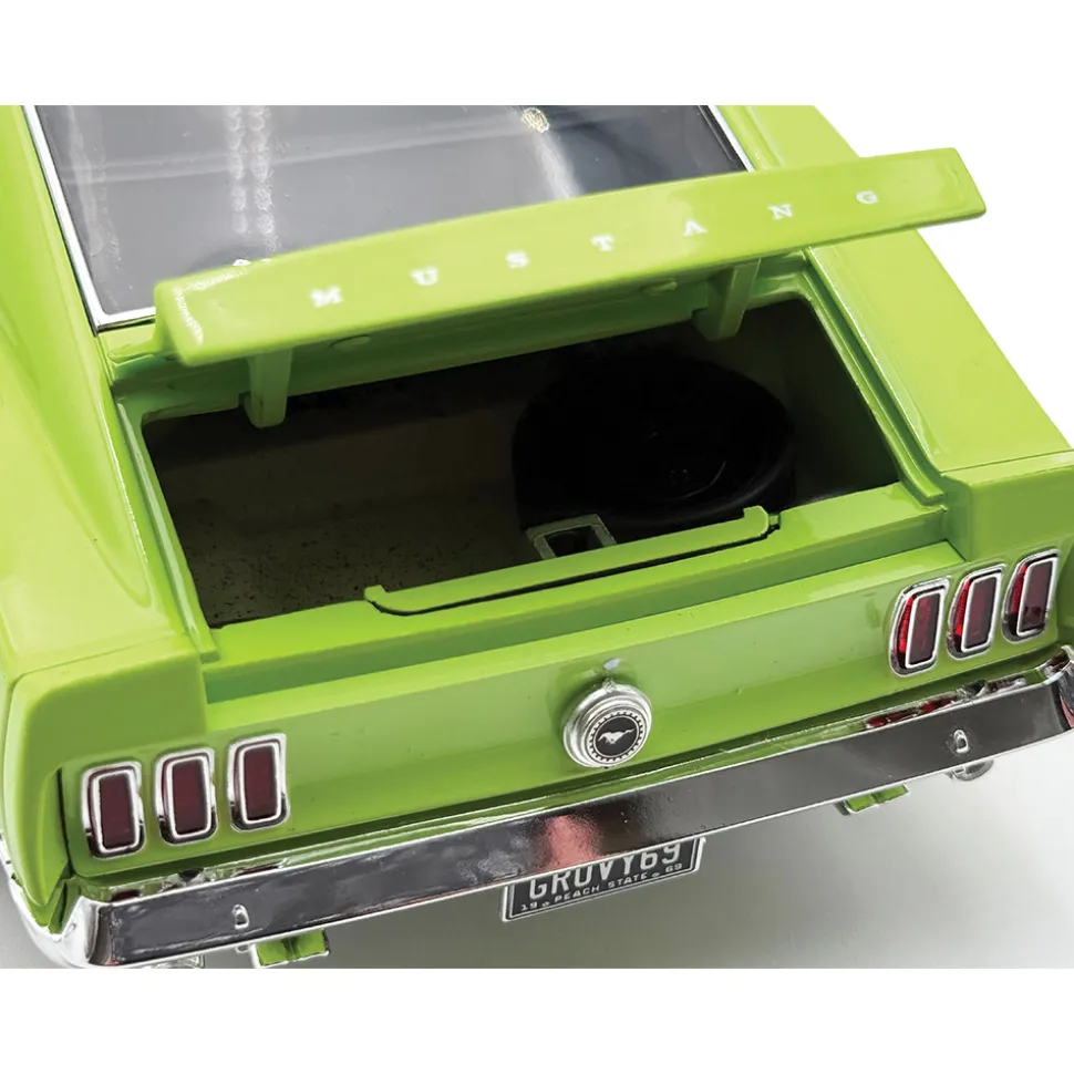 1969 Ford Mustang 600 - Groovy Green 1:18 Scale Diecast Model Car by Acme
