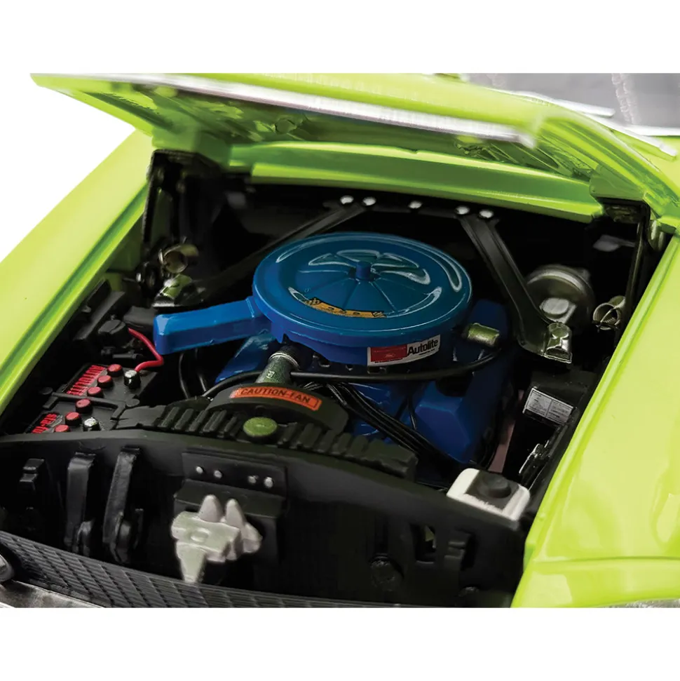 1969 Ford Mustang 600 - Groovy Green 1:18 Scale Diecast Model Car by Acme