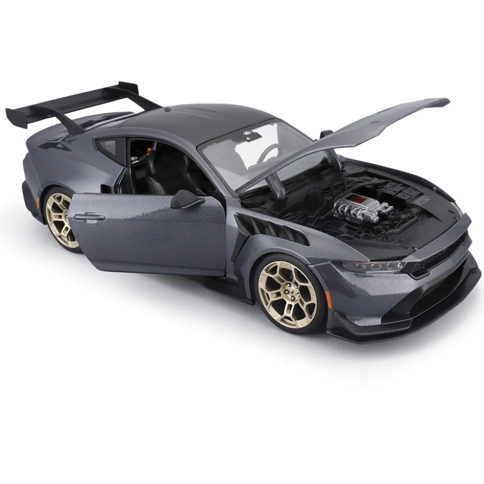 2025 Ford Mustang GTD - Gray 1:18 Scale Diecast Model Car by Maisto