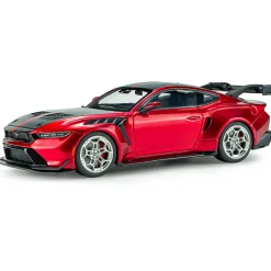 2025 Ford Mustang GTD - Molten Magenta Metallic Tri-Coat 1:43 Scale Diecast Model Car by Solido