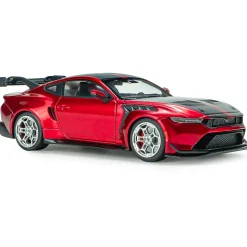 2025 Ford Mustang GTD - Molten Magenta Metallic Tri-Coat 1:43 Scale Diecast Model Car by Solido