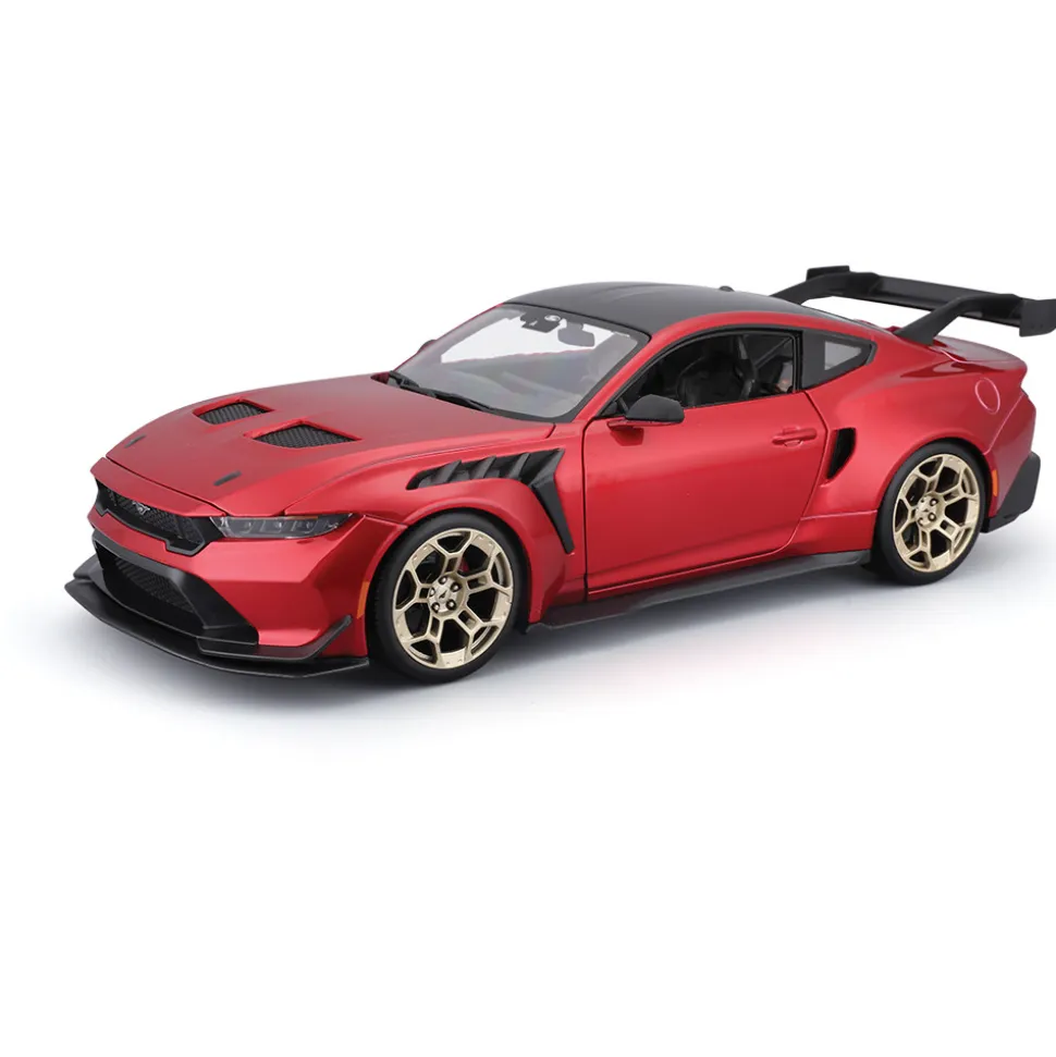 2025 Ford Mustang GTD - Red 1:18 Scale Diecast Model Car by Maisto