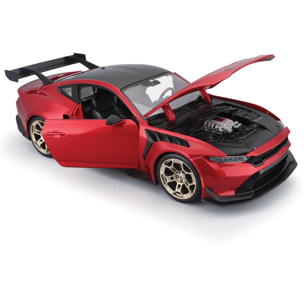 2025 Ford Mustang GTD - Red 1:18 Scale Diecast Model Car by Maisto