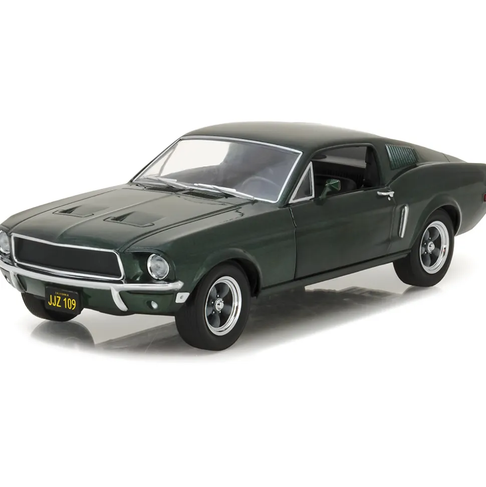 1968 Ford Mustang GT Fastback - Highland Green 1:24 Scale Diecast Model Car by Greenlight