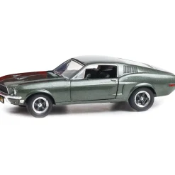 1968 Ford Mustang GT Fastback - Highland Green 1:24 Scale Diecast Model Car by Greenlight