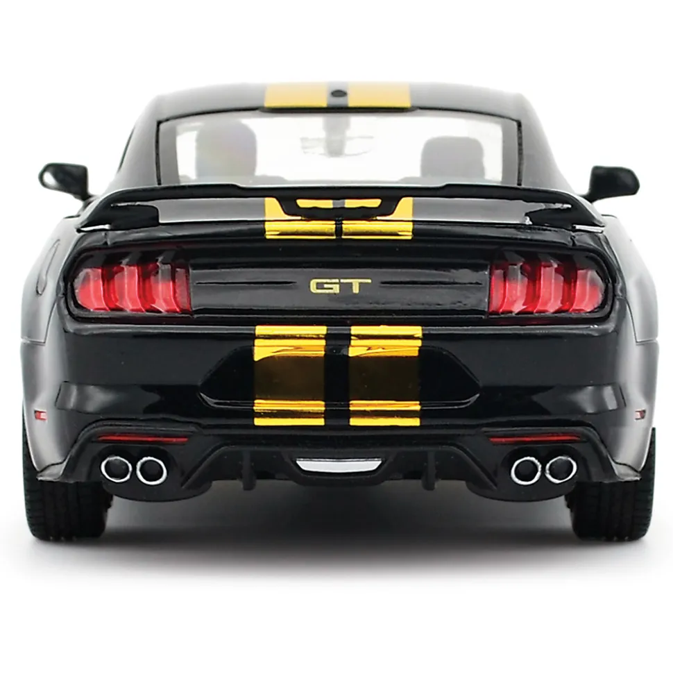 2018 Ford Mustang GT - Midnight Eclipse 1:24 Scale Diecast Model Car by Motormax