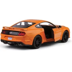 2018 Ford Mustang GT - Orange 1:24 Scale Diecast Model by Motormax