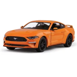 2018 Ford Mustang GT - Orange 1:24 Scale Diecast Model by Motormax
