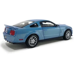 2007 Ford Mustang G.T. 500 - Windveil Blue 1:18 Scale Diecast Model Car by Shelby Collectibles