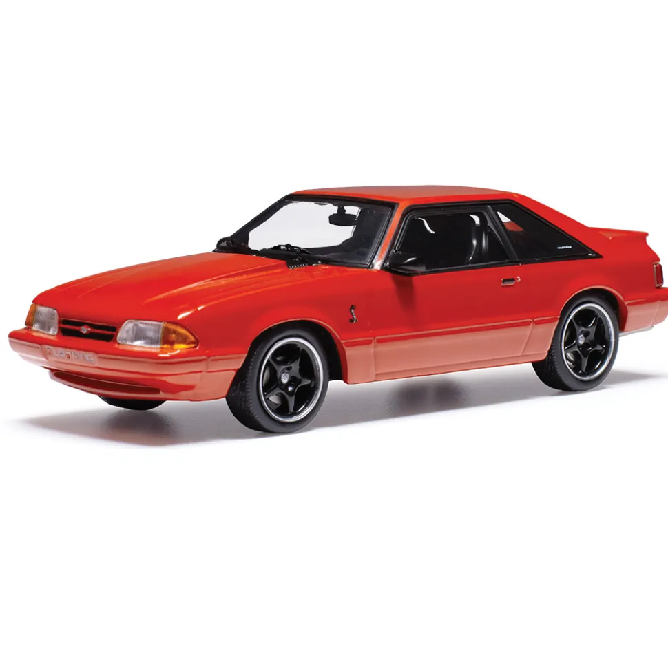 1992 Ford Mustang III - Red 1:43 Scale Diecast Model Car by IXO Models