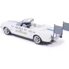 1964 1/2 Ford Mustang Indianapolis 500 Pace Car - White 1:43 Scale Diecast Model Car by IXO Models