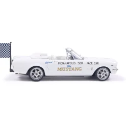 1964 1/2 Ford Mustang Indianapolis 500 Pace Car - White 1:43 Scale Diecast Model Car by IXO Models