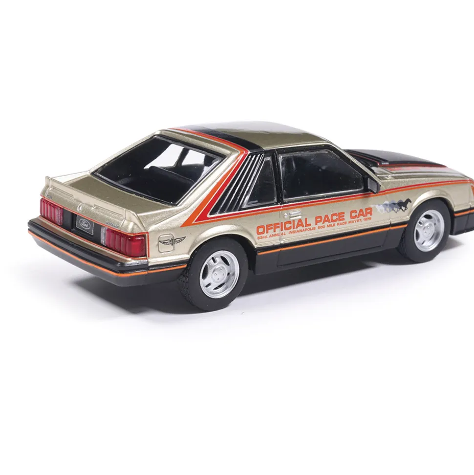 1979 Ford Mustang Indianapolis 500 Pace Car - Silver 1:43 Scale Diecast Model Car by IXO Models