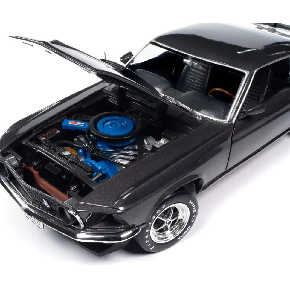 1969 Ford Mustang John Wick 1:18 Scale Diecast Model Car by Auto World