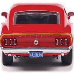 1969 Ford Mustang Mach 1 - Calypso Coral 1:43 Scale Diecast Model Car by IXO Models