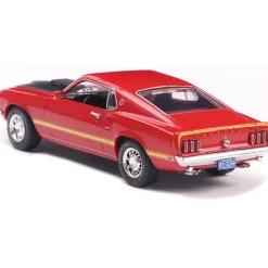 1969 Ford Mustang Mach 1 - Calypso Coral 1:43 Scale Diecast Model Car by IXO Models