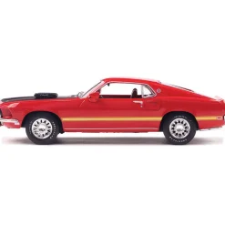1969 Ford Mustang Mach 1 - Calypso Coral 1:43 Scale Diecast Model Car by IXO Models
