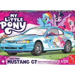1996 Ford Mustang My Little Pony 1:25 Scale Plastic Model Kit by AMT
