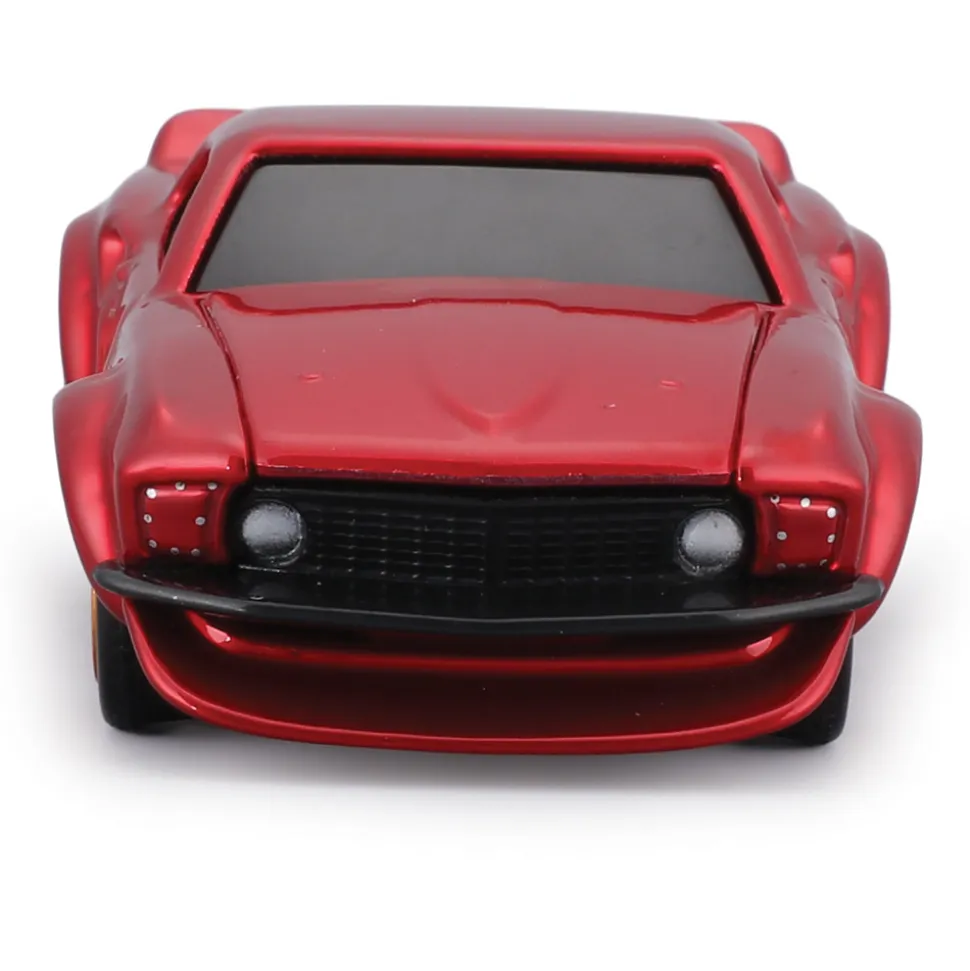 1969 Ford Mustang - Red - Muscle Machines 25th 1:64 Scale by Muscle Machines