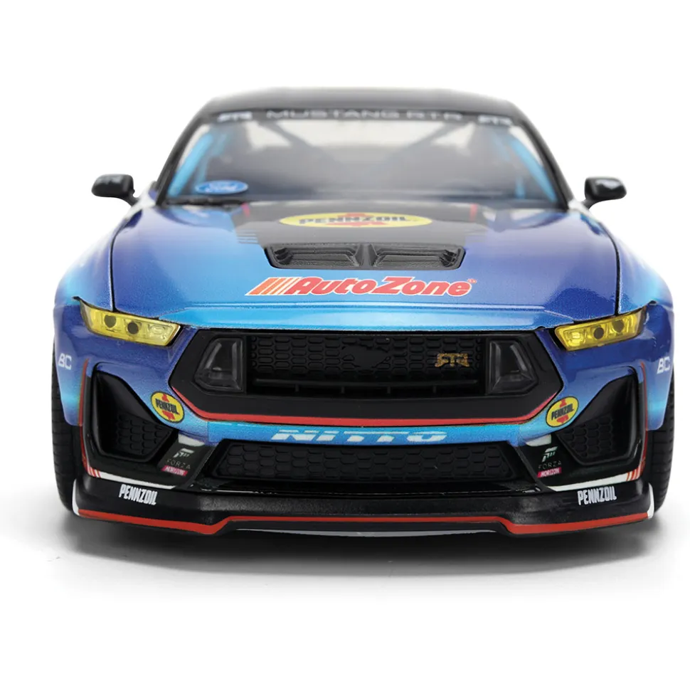 2025 Ford Mustang RTR w/Lights - James Deane 1:24 Scale Diecast Model Car by Jada Toys